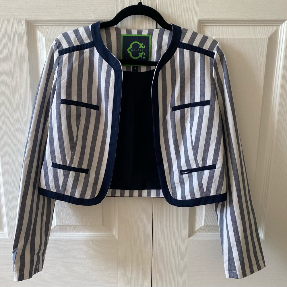 (5 for $50) C. Wonder sz 4 cropped cotton jacket